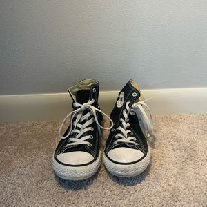 Children’s size 3 all-star Converse.